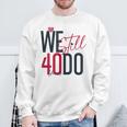 ロマンティックな結婚40周年 Wetill Do 40年 スウェットシャツ 高齢者への贈り物