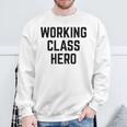 ワーキングクラスヒーロー スウェットシャツ 高齢者への贈り物