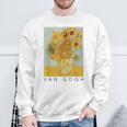 ヴァン・ゴッホ ひまわり アートギフト ヴィンセント・ヴァン・ゴッホ スウェットシャツ 高齢者への贈り物