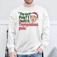 北極I Build It Tremendous Pole 面白い トランプ クリスマス スウェットシャツ 高齢者への贈り物