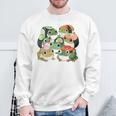 寿司 アニメ カエル 寿司好き 長袖tシャツ スウェットシャツ 高齢者への贈り物