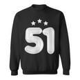 51 歳の誕生日番号 51 バルーン 51 歳の誕生日 スウェットシャツ