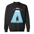 Alien Cat Abduction Ufo Cat Alien Abduction スウェットシャツ