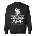 Always Be Yourself Ape メンズ レディース 猿 ゴリラ スウェットシャツ