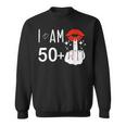 I Am 50 Plus 1 中指 51歳の誕生日 面白い スウェットシャツ