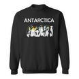 Antarctica Pinguins Birds Poleouth Antarctic Experience スウェットシャツ