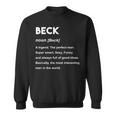 Beck ネームシャツ スウェットシャツ