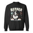 Berner And Chill バーニーズマウンテンドッグ 面白いグラフィックtシャツ スウェットシャツ