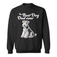 Best Dog Dad Ever ワイヤーフォックステリア スウェットシャツ
