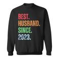 Best Husbandince 2023 2Nd Anniversary Husband スウェットシャツ