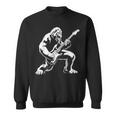 Bigfoot Playing Guitar Rock And Roll Music Band Sasquatch Sweatshirt