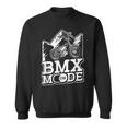 Bmx Mode On Biker Bicycle Bike Cyclist Extremeports Bmx スウェットシャツ