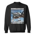 Bombardiro Crocodilo イタリアンブレインロットミーム スウェットシャツ