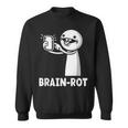 Brain Rot シャツ Word Of The Yeartickman Brainrot スウェットシャツ