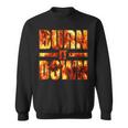 Burnit Down Fire Flames スウェットシャツ