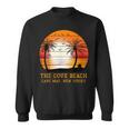 The Cove Beach Cape May New Jersey ビンテージ サンセット レトロ 太陽 スウェットシャツ
