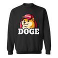 Doge Trump Hodl Cryptocurrency スウェットシャツ