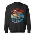 Doing Dad Shit Skeleton Papa Daddy Skull Happy Father's Day Sweatshirt