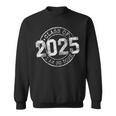 Done Class Of 2025 Senior 2025 Graduation 25 Graduation Sweatshirt