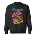 Football Drip Boys Football Ice Cream Sprinkle Respect Drip Sweatshirt Football Drip Boys Football Ice Cream Sprinkle Respect Drip Sweatshirt