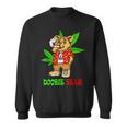 Doobie Bear 大麻の葉 雑草愛好家 マリファナギフト スウェットシャツ