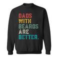 Fathers Day Dad Jokes Daddy Humor Dads With Beard Papa Sweatshirt