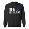 Generation X ユーモア 60年代 70年代 Gen-Xers 皮肉なジェネレーションx スウェットシャツ
