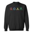 Goat Greatest Of All Time レインボーオールインチャンピオンtシャツ スウェットシャツ