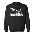 The Goodfather 父の日 ギフト グラフィック ホワイト スウェットシャツ