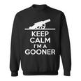 Gooner フットボールファン Keep Calm Gooner アーセナルギフト スウェットシャツ