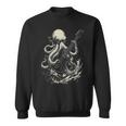 Guitar Player Octopus Heavy Metal Head Guitarist Sweatshirt