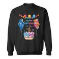 Happy Birthday To You ケーキとバルーンパーティー スウェットシャツ