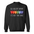 Lgbt Heart Retro Be A Decent Human It's Not That Hard Sweatshirt Lgbt Heart Retro Be A Decent Human It's Not That Hard Sweatshirt
