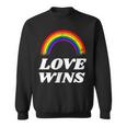 Lgbt フラッグ プライド ポケット レインボー Love Wins パーティー レインボー スウェットシャツ