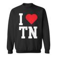I Love Tennessee Tn Throwback Classic スウェットシャツ