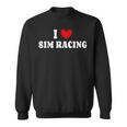 I Loveim Racing ゲームホイールレースシミュレーター シムレーサー スウェットシャツ