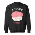 I Loveushi I Loveushi Japan Food 巻にぎり魚 スウェットシャツ
