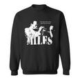 Miles Jazz Wisdom トランペットミュージシャン 1色 スウェットシャツ