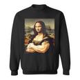 Mona Lisa Bodybuilding Mona Lisa Muscle Gym Workout スウェットシャツ