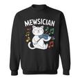 Músico Gato Divertido Gatito Tocandoiolín Instrumento Musical Camisa de entrenamiento