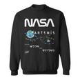 Nasa アルテミスミッション探査記章ワームロゴ スウェットシャツ