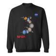 Nasa太陽系惑星ワーム記章ロゴ スウェットシャツ