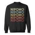 Nipomo California Nipomo Ca Retrointage Text スウェットシャツ