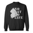 No Cat No Life スウェットシャツ