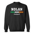 Nolan Irish Family Name 聖パトリックデー アイルランド国旗 スウェットシャツ