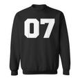 Number 07Ports Jersey Player 07 7 Fan Front Printarsity スウェットシャツ