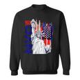 Nyc ニューヨーク市自由の女神 アメリカ国旗 スウェットシャツ