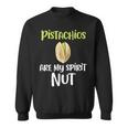 Pistachios Are Mypirit ナッツアイスクリームトッピングチョコレート スウェットシャツ