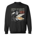 Pizza Of Death Pie Till I Die Grim Reaper Pizza Love スウェットシャツ