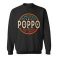 Poppo The Legend The Man Poppo Fathers Day Sweatshirt